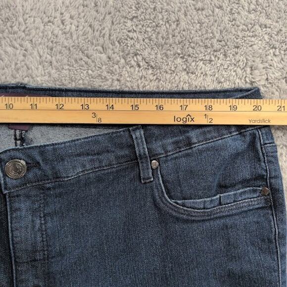 Gloria Vanderbilt Bootcut Jeans Women's 18W Stretch Denim Classic 31" Inseam - Picture 2 of 10